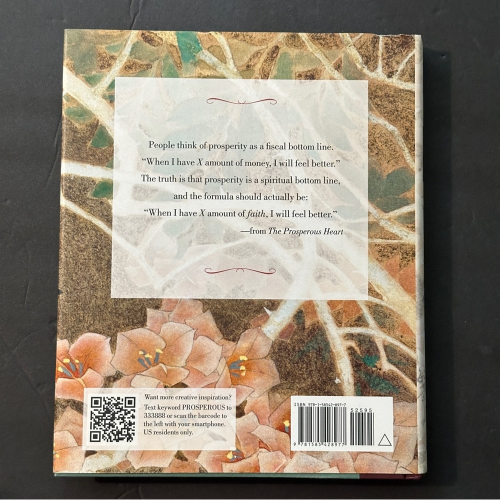 The Prosperous Heart by Julia Cameron | Self-Help, Finance | Hardcover Book - Picture 2 of 10